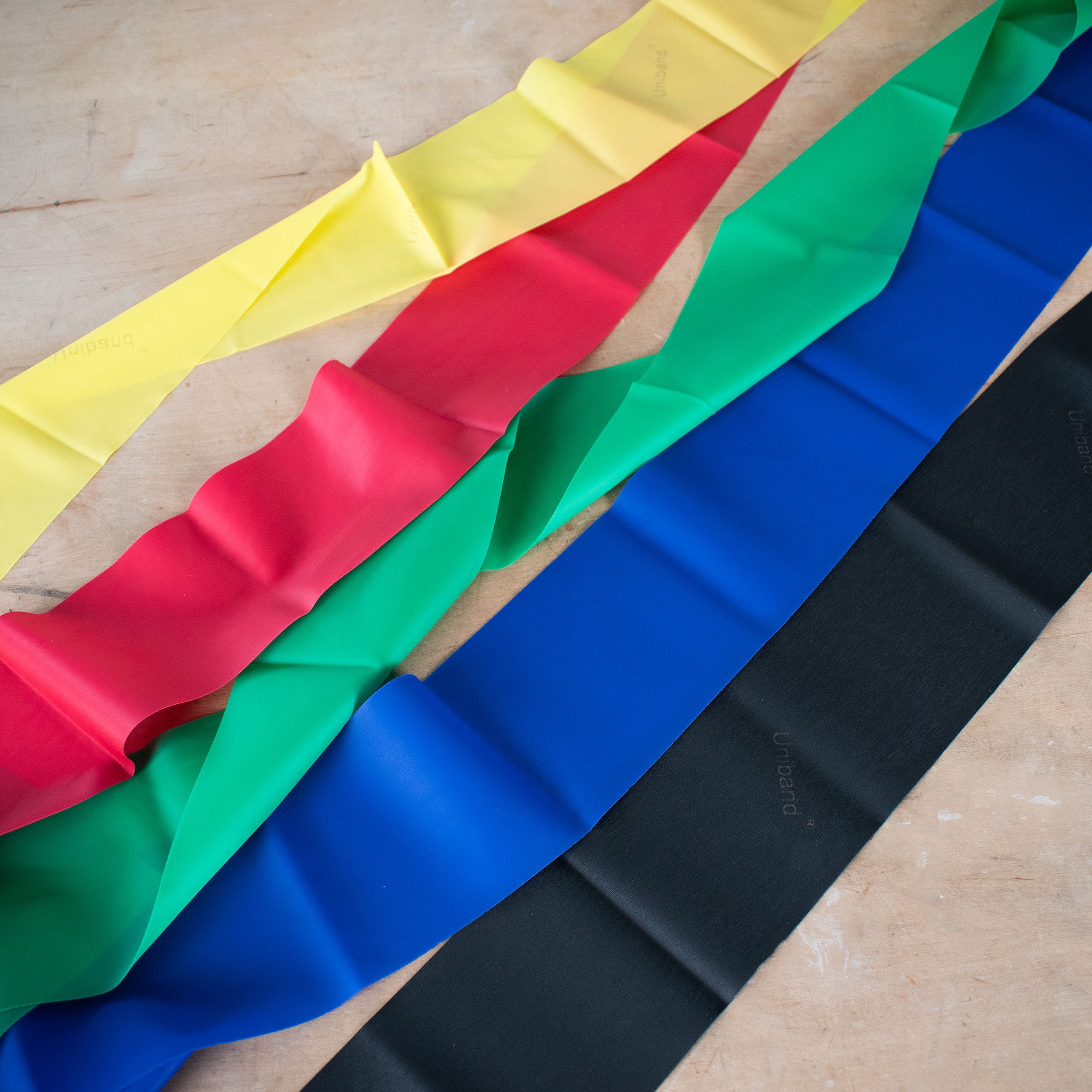 Uniband 2 meter exercise band for rehab and training