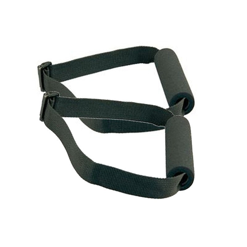 Exercise band handles for training and rehabilitation
