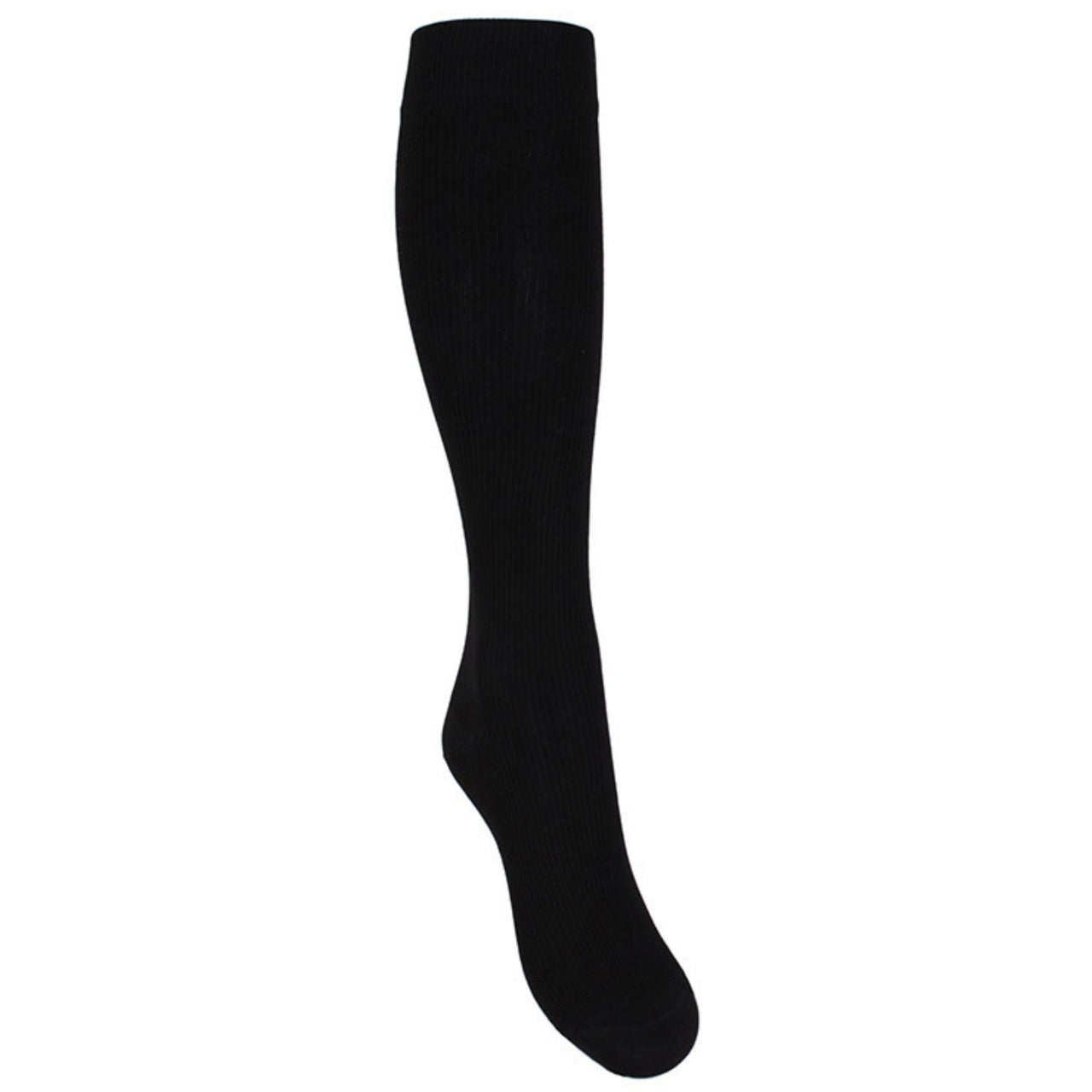 Support stockings bamboo black 15-21 mmHg for tired and swollen legs