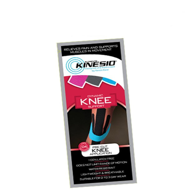 Kinesioteippi Kinesio Tex Esileikattu polvi