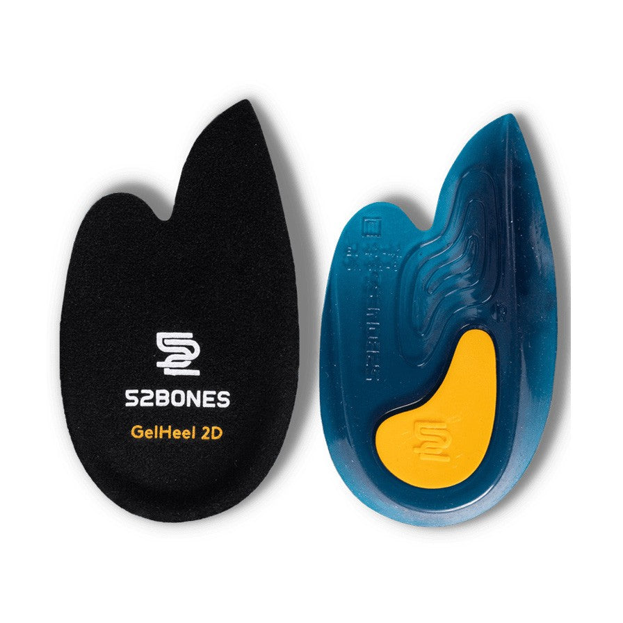 Gel Heel 2D heel cushion with support and cushioning for tight shoes