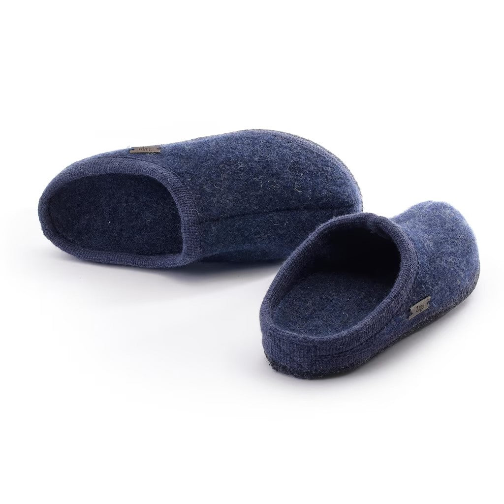Wool slippers Wool Original denim