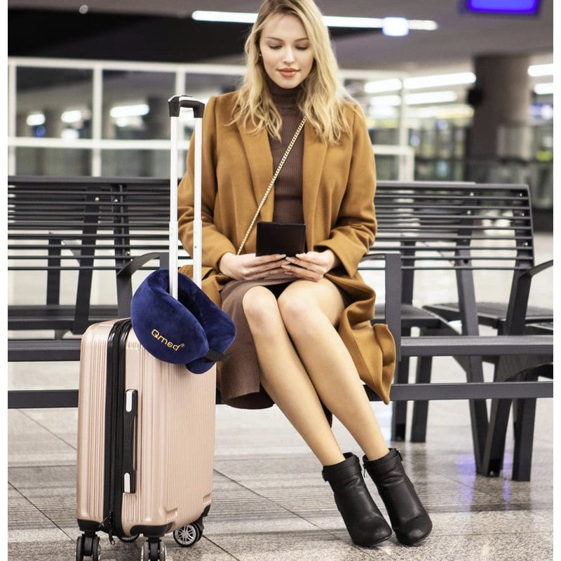 Travel pillow for head support and comfort while traveling