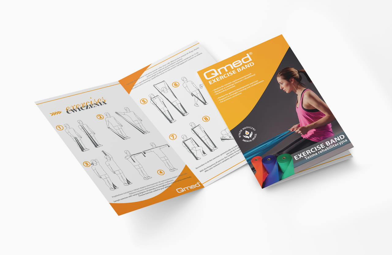 Exercise band 2.5 meters for rehab, strength training and mobility