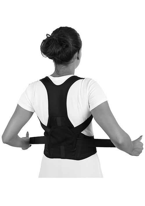 Posture vest EXTO black for better posture