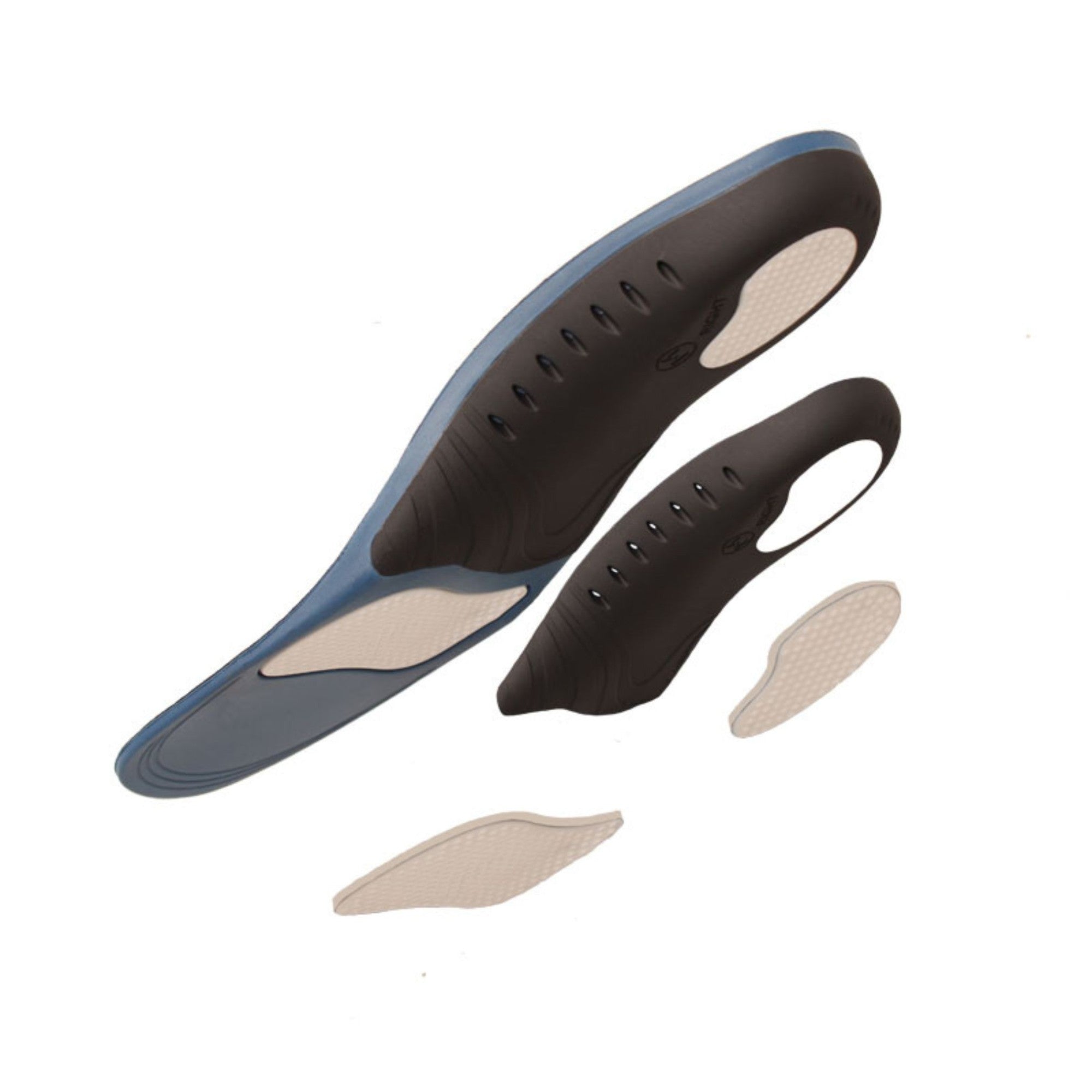 Balance insole with shock absorption for training and work