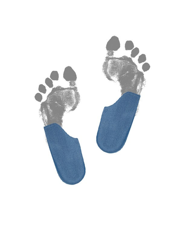 Multi-wedge for problems with the heel fat pad