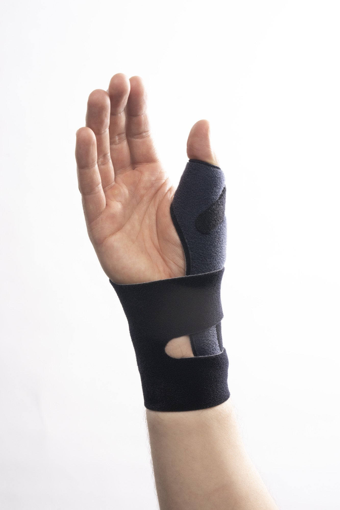 Wrist support with integrated thumb support for tendonitis and De Quervain's syndrome