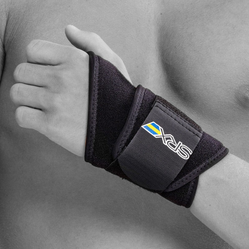 Wrist support SRX with thumb hole for sports and work
