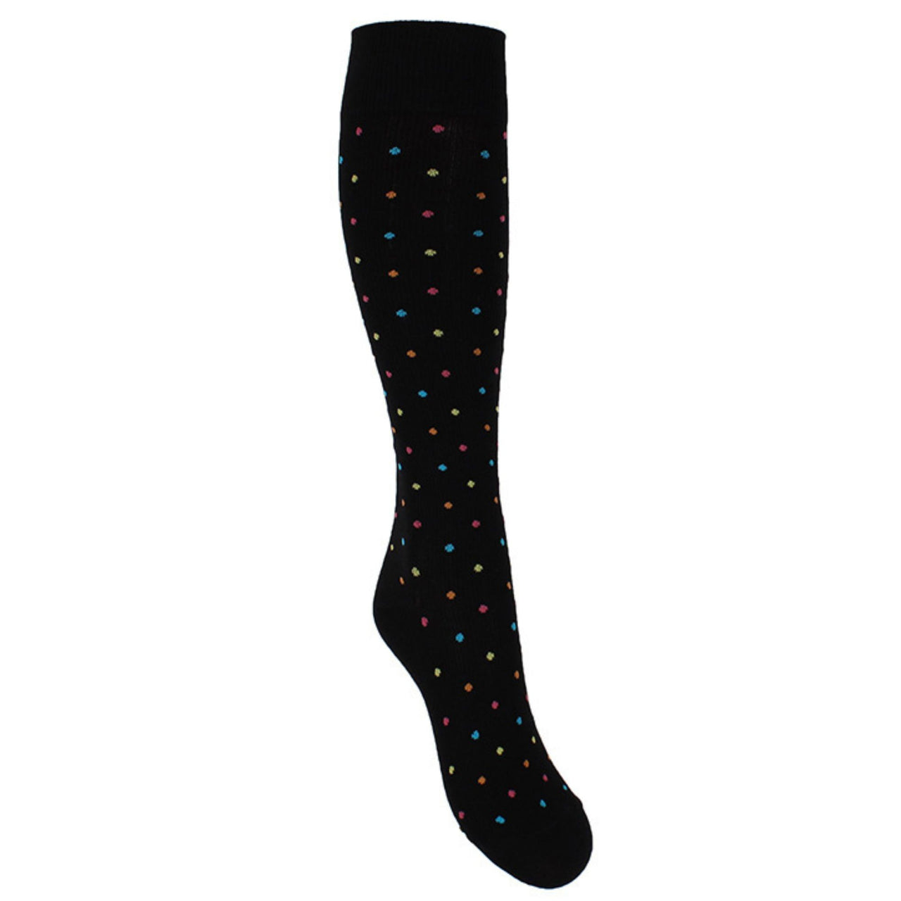 Support socks small dots for swollen and tired legs