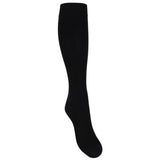 Support stockings bamboo black 15–21 mmHg for tired and swollen legs