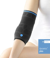Armbågsskydd Dynamics Plus med dubbelsidig avlastning för tennisarm, golfarm och musarm
