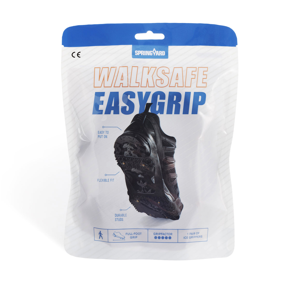 Liukuesteet EasyGrip Walksafe kävelyyn jäisillä alustoilla