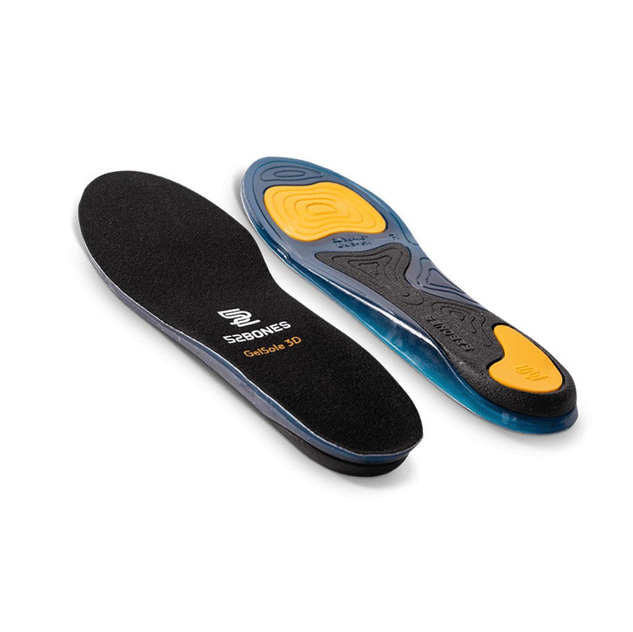 Gelsole 3D insole with comfort and support for the entire foot