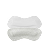 Leather heel grips, gentle protection against shoe chafing, 3-pack