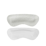 Leather heel grips, gentle protection against shoe chafing, 3-pack