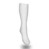 Support stockings extra wide leg width white