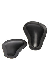 Self-adhesive pads for sunken forefoot arches