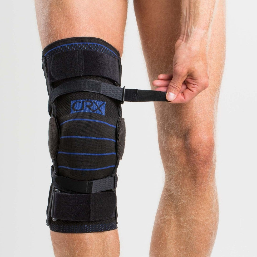 Knee brace CRX Liga X for anterior cruciate ligament injury with adjustable joint