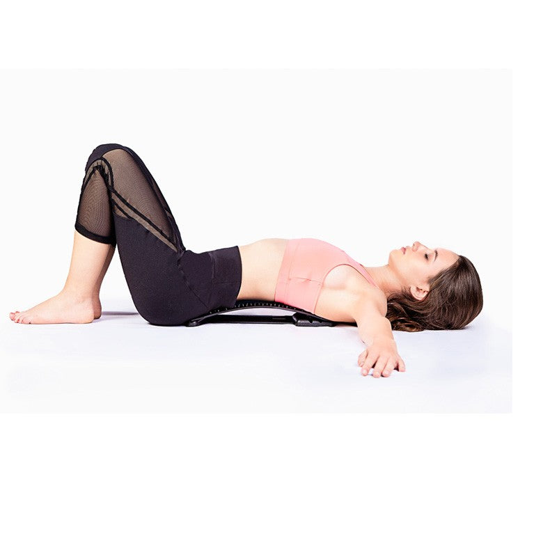 Back stretcher for relieving and relaxing the lower back