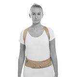 Posture vest EXTO beige for better posture