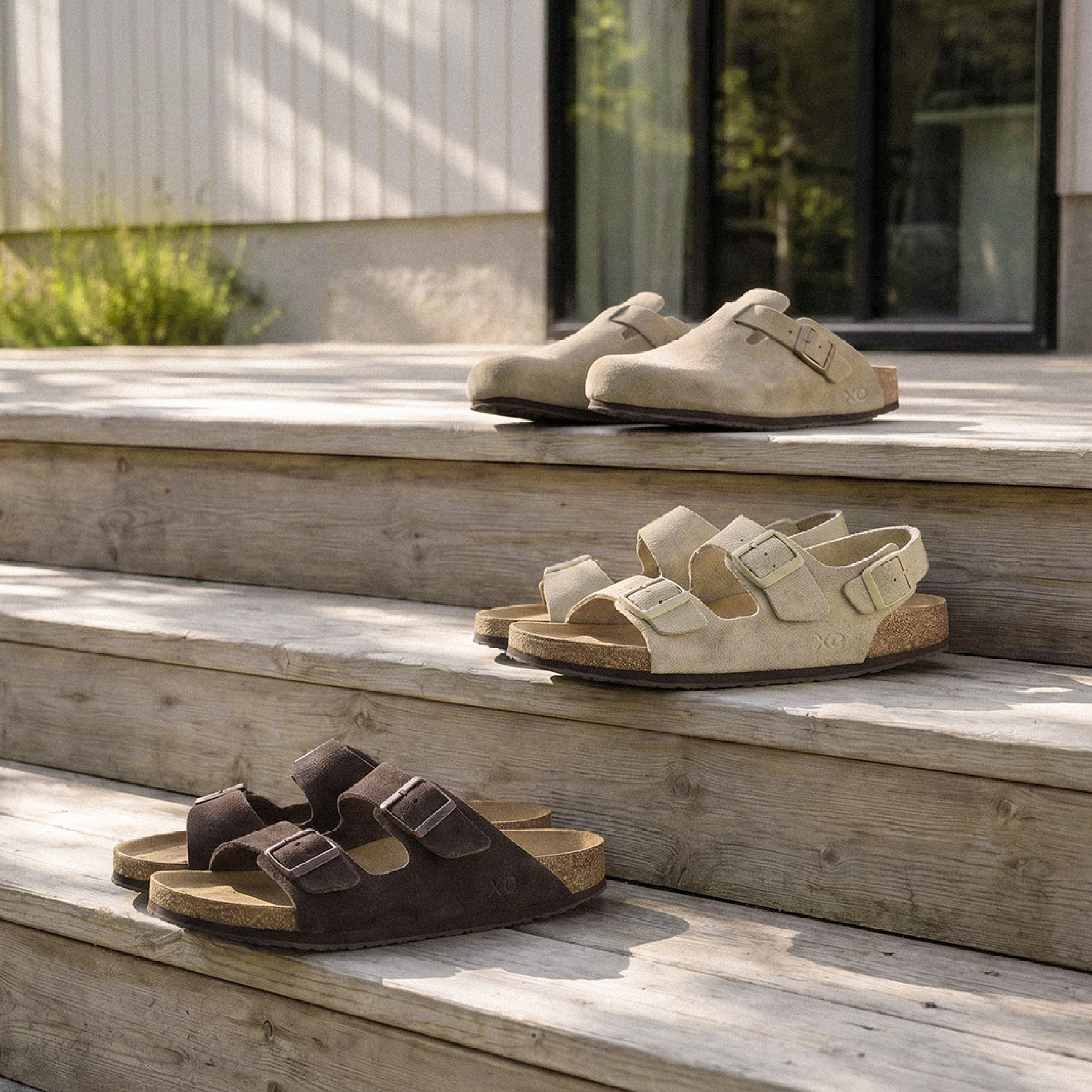 XOCORE Soft rocker support sandal closed toe soft sand