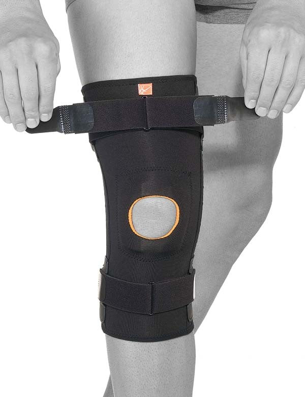 GenuFIT knee brace with splints for knee and patella instability