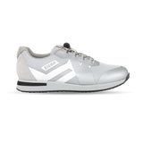 Eikon men's orthopedic shoe for stability and comfort in silver/black