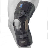 Knee protector NRX Liga X Wrap stable overlay orthosis for cruciate ligament injury