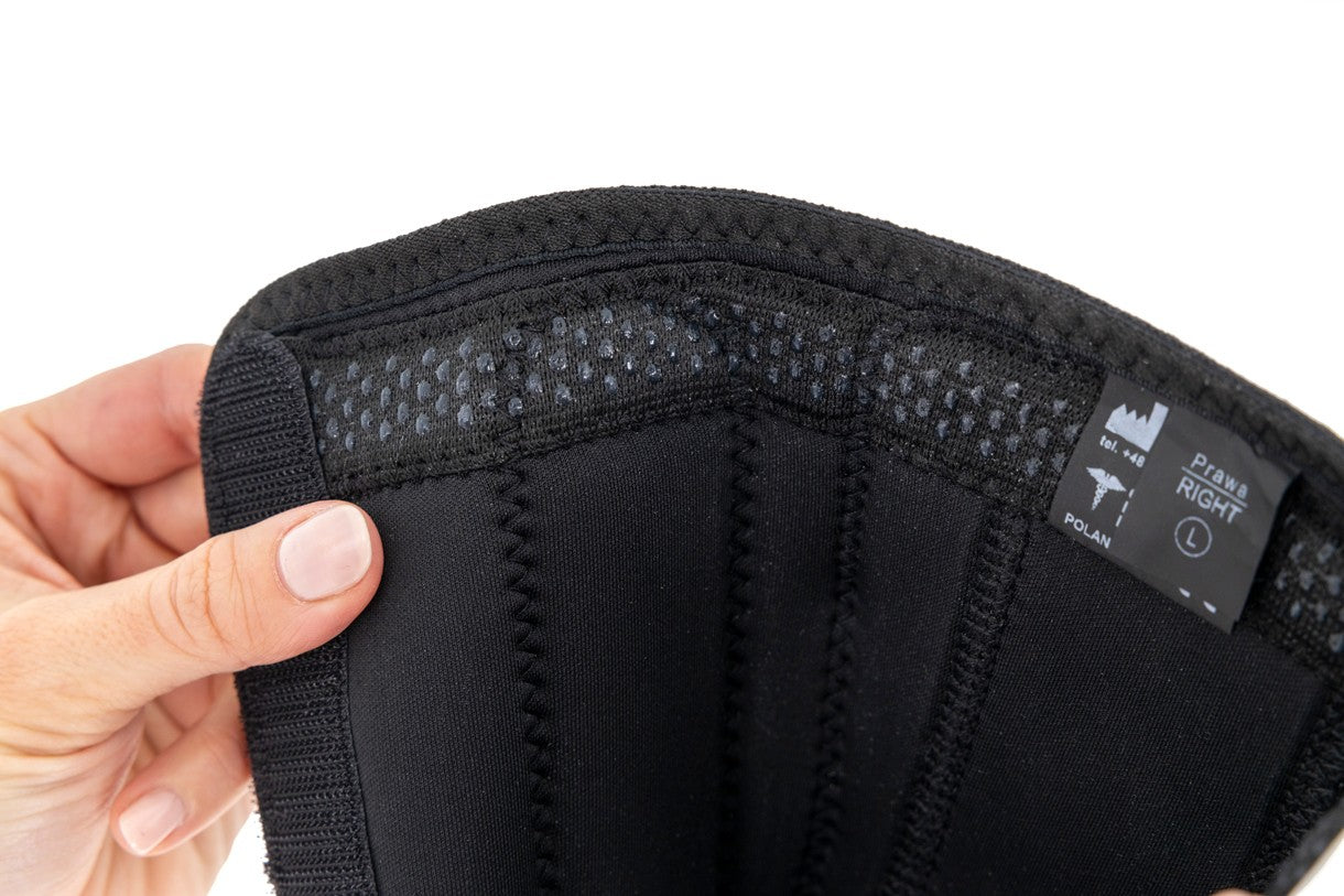 Drop foot support for optimal walking comfort barefoot and in shoes with drop feet