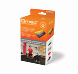 5-pack of exercise bands with different resistances