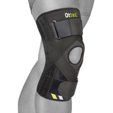 Ottec knee protector for support in case of unstable kneecap and overextension of the knee