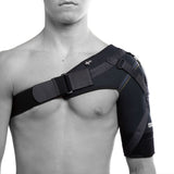 Shoulder protection SRX Stable with heat and compression for an unstable shoulder joint