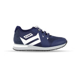 Eikon orthopedic women's shoe for stability and comfort in blue/white