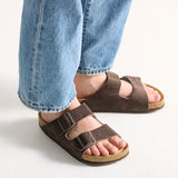 XOCORE Soft rocker support sandal coffee brown