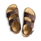 XOCORE Soft rocker support sandal slingback coffee brown