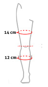 Joustava Polvituki | Genulastic Sport_size-guide