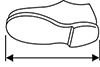 Nilkkatuki Malleum 8 kahdeksikkonauhalla_size-guide